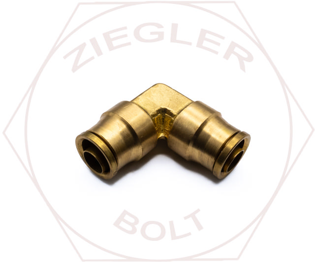1/2T DOT PUSH-IN UNION ELBOW BRASS