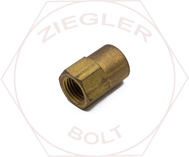 3/16T X 1/8P INVERTED FLARE FEMALE CONNECTOR BRASS