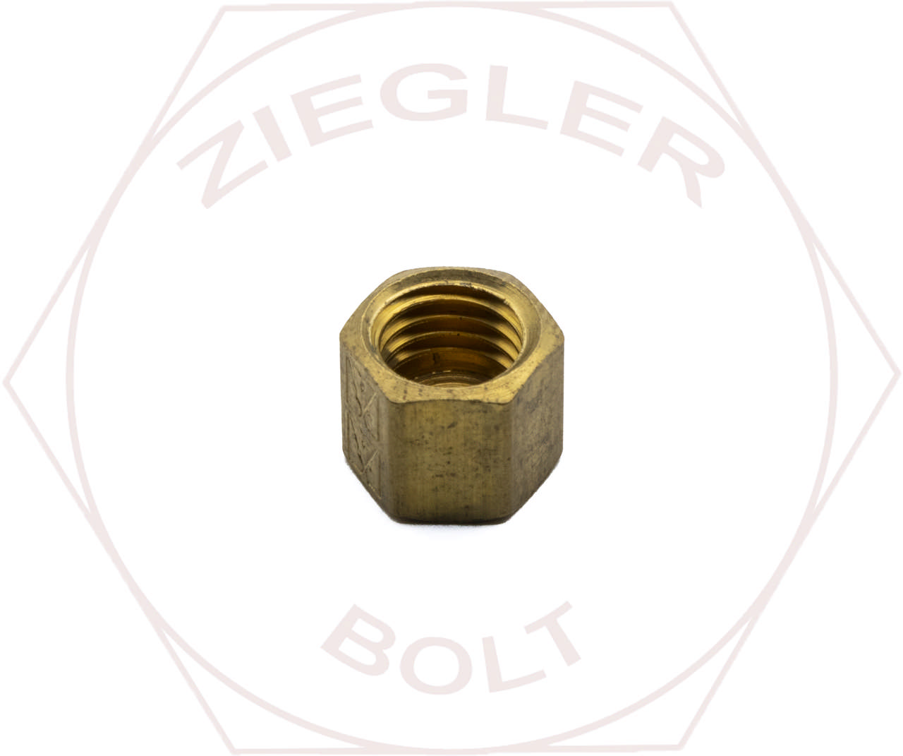 1/8 TUBE TRUCK TRANSMISSION NUT BRASS