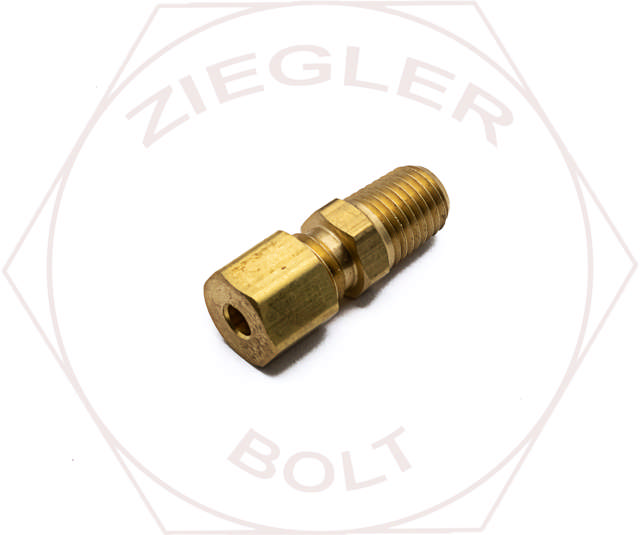 1/8 X 1/16 MALE CONNECTOR BRASS