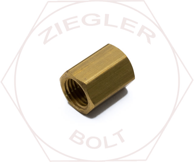 3/16 TUBE INVERTED FLARE UNIONS BRASS