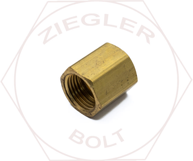 3/8 TUBE INVERTED FLARE UNIONS BRASS