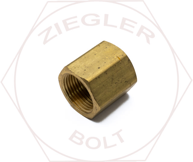 1/2 TUBE INVERTED FLARE UNIONS BRASS