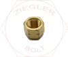 1/8 NPT PIPE CAP BRASS