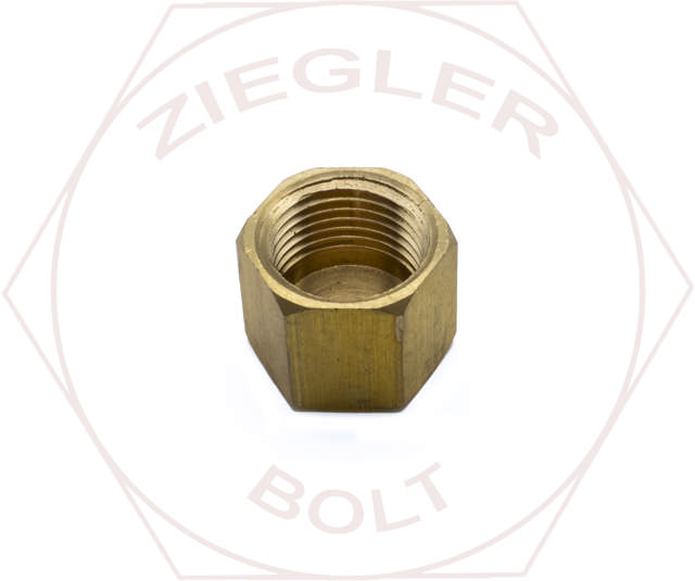 3/8 NPT PIPE CAP BRASS