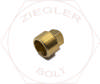 3/4 SQUARE HEAD PIPE PLUG BRASS