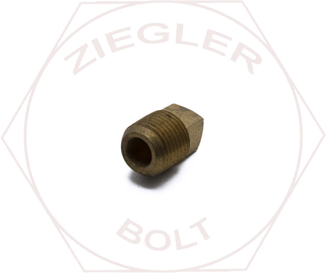 1/8 SQUARE HEAD PIPE PLUG BRASS