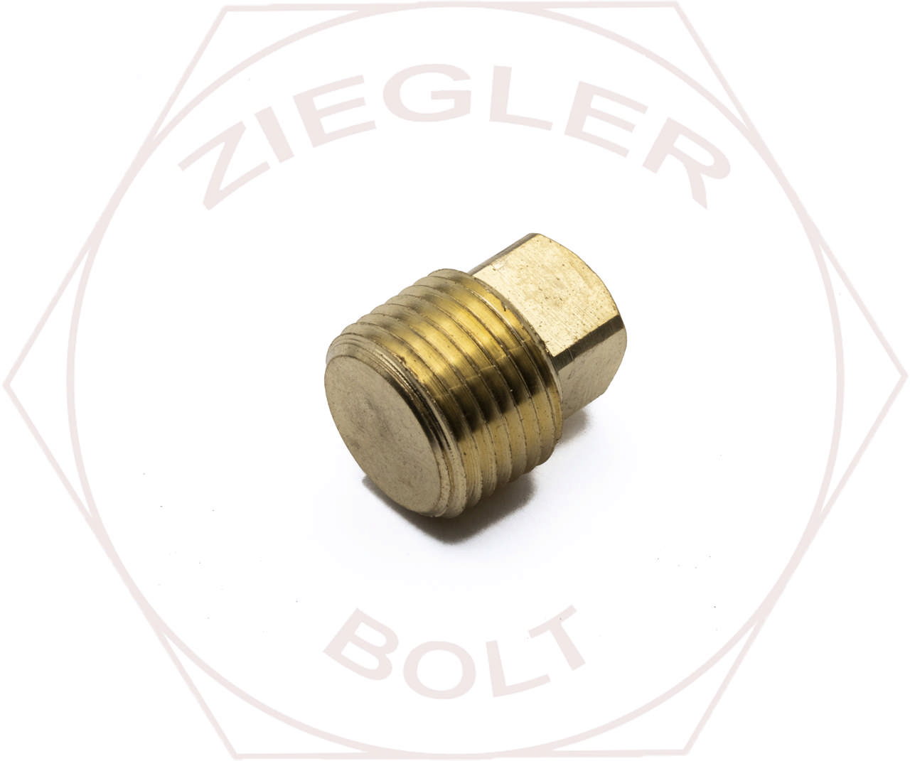 3/8 SQUARE HEAD PIPE PLUG BRASS