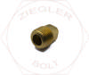 1/2 SQUARE HEAD PIPE PLUG BRASS