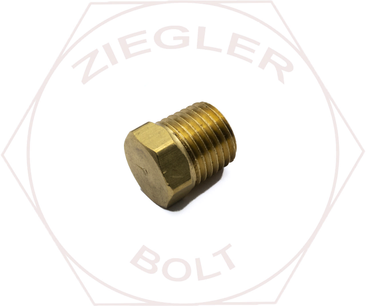 1/4 HEX HEAD PIPE PLUG BRASS