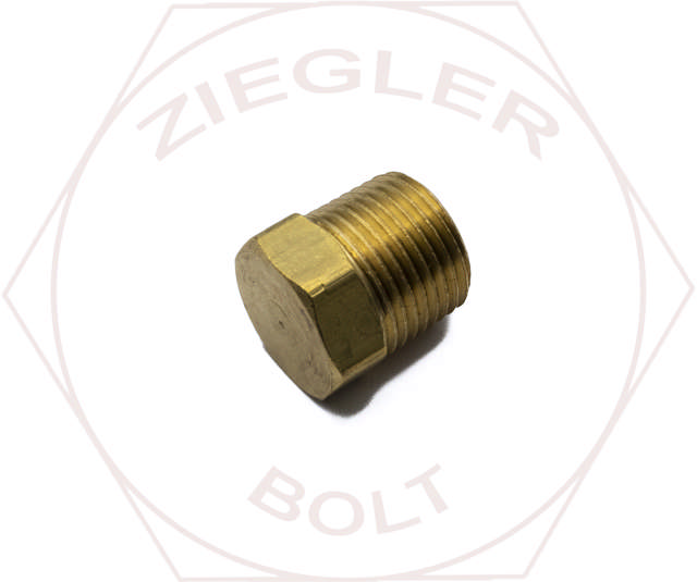 3/8 HEX HEAD PIPE PLUG BRASS