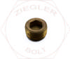 3/4 COUNTERSUNK SOCKET PIPE PLUG BRASS