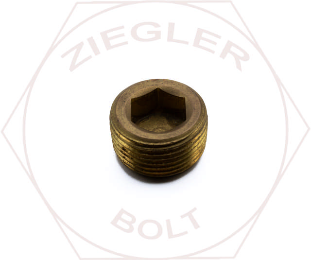3/4 COUNTERSUNK SOCKET PIPE PLUG BRASS