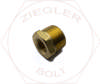 3/4M X 3/8F HEX PIPE REDUCER BUSHING BRASS