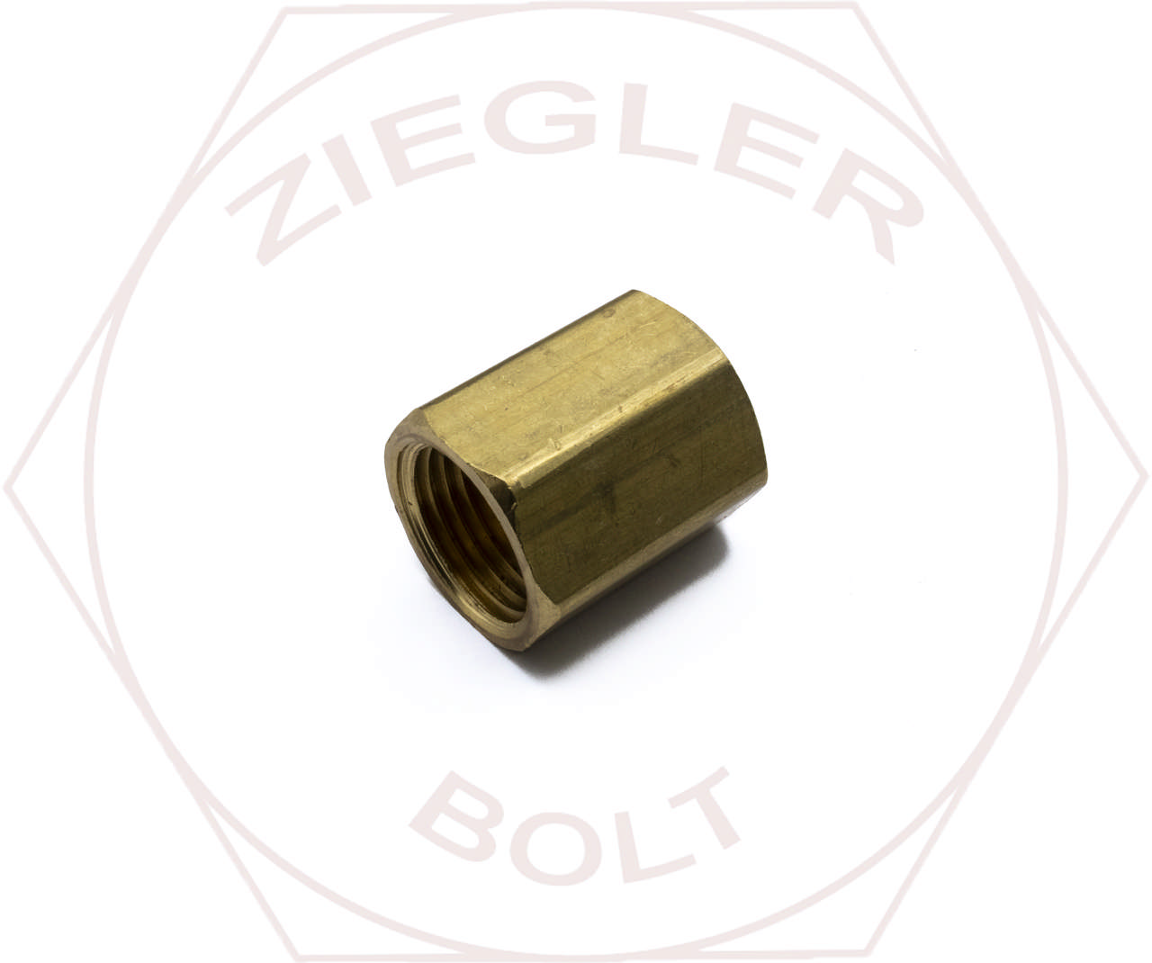 1/2 NPT PIPE COUPLING BRASS