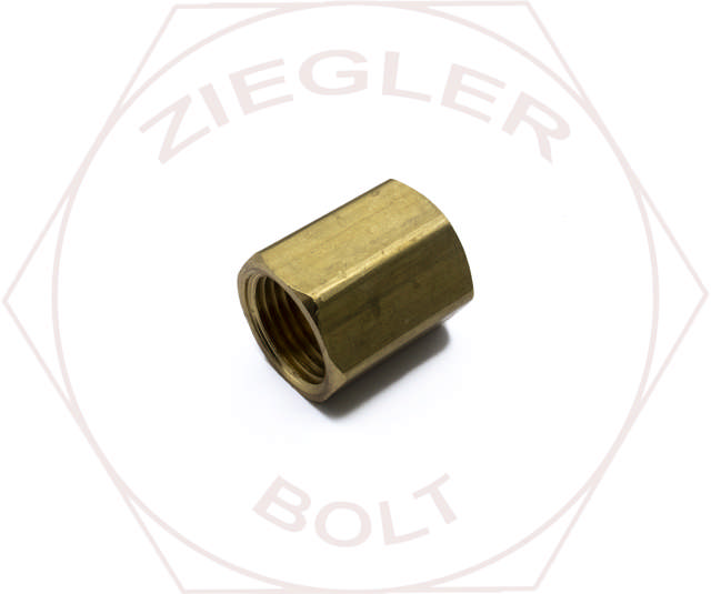 1/2 NPT PIPE COUPLING BRASS