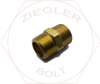 3/4 NPT HEX PIPE NIPPLES BRASS