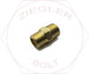 3/8 NPT HEX PIPE NIPPLES BRASS
