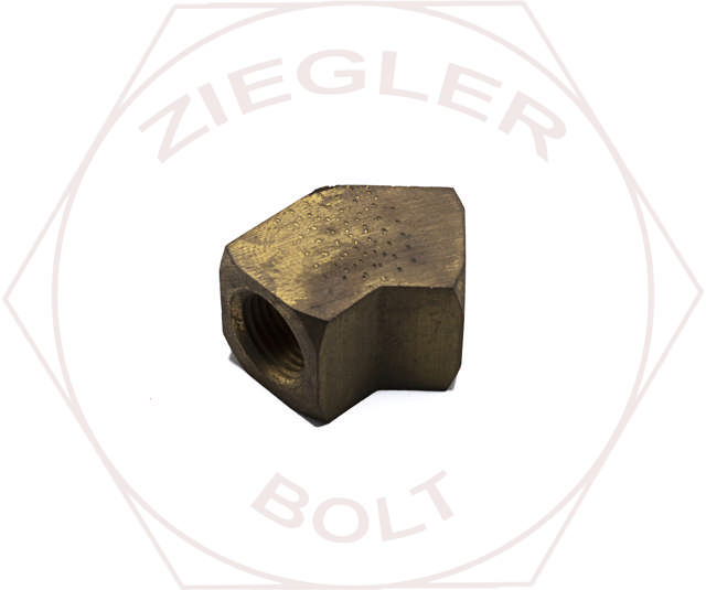 1/8 NPT 45° FEMALE ELBOW BRASS