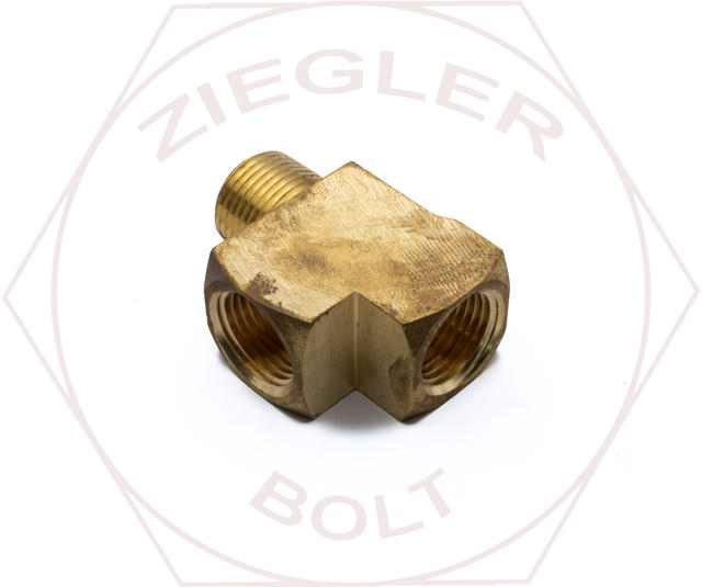 3/8 NPT STREET TEES BRASS