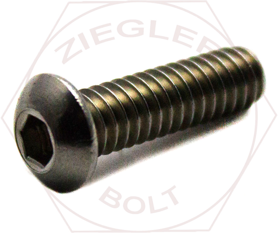 3/8-16 X 7/8 BUTTON SOCKET CAP SCREW 18-8 SS