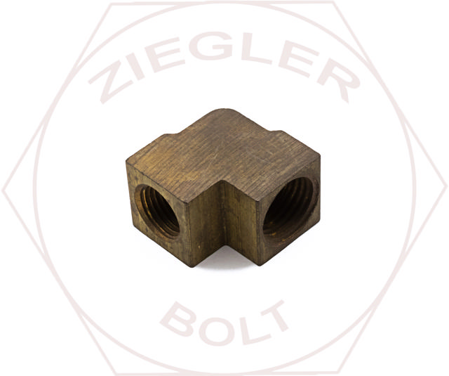 5/16T X 1/8P INVERTED FLARE FEMALE ELBOW BRASS