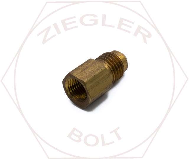 1/4T X 1/8P SAE 45° FLARE FEMALE CONNECTOR BRASS