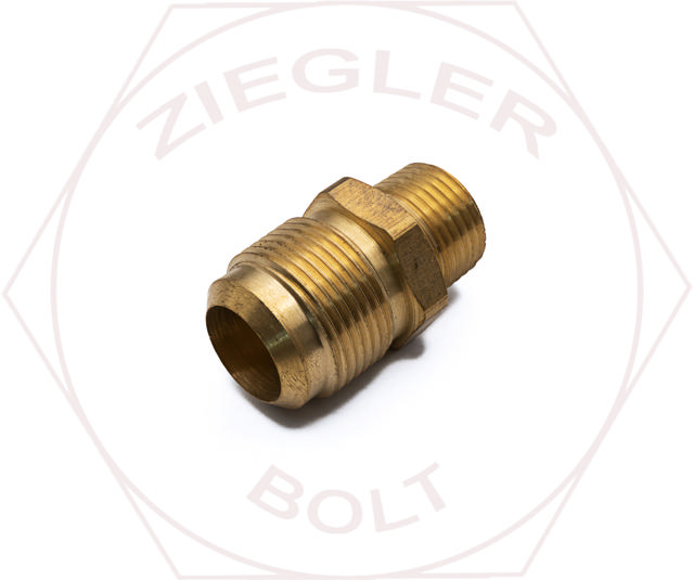 3/4T X 1/2 45° FLARE MALE CONNECTOR BRASS