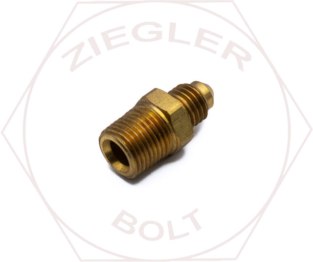 1/8T X 1/8 45° FLARE MALE CONNECTOR BRASS