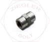 1/4 NPT X 1/4-18 NPT FEMALE PIPE COUPLING