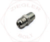 5/8T X 1/2P STEEL 37° JIC FLARE MALE CONNECTOR