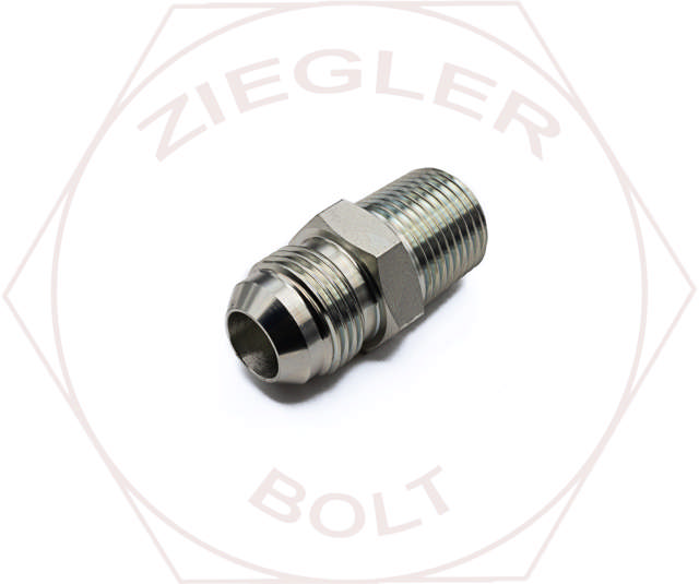 5/8T X 1/2P STEEL 37° JIC FLARE MALE CONNECTOR