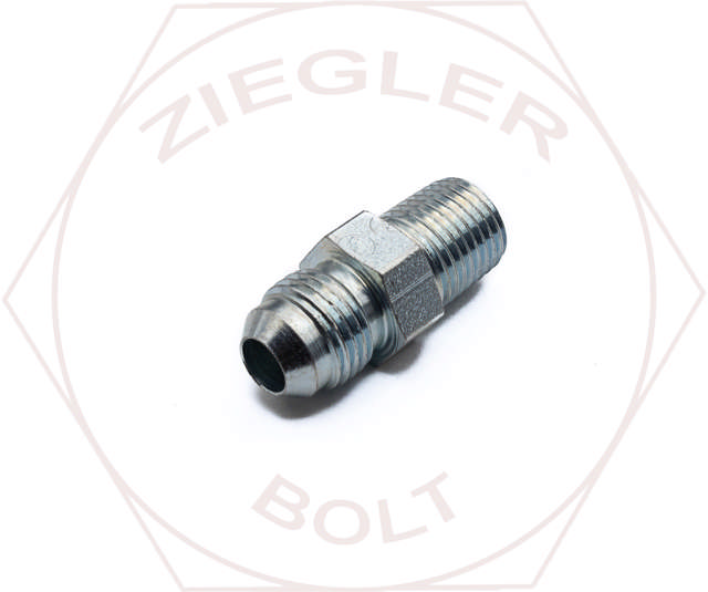 3/8T X 1/4P STEEL 37° JIC FLARE MALE CONNECTOR