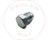 5/16 STEEL 37° JIC FLARE PLUG