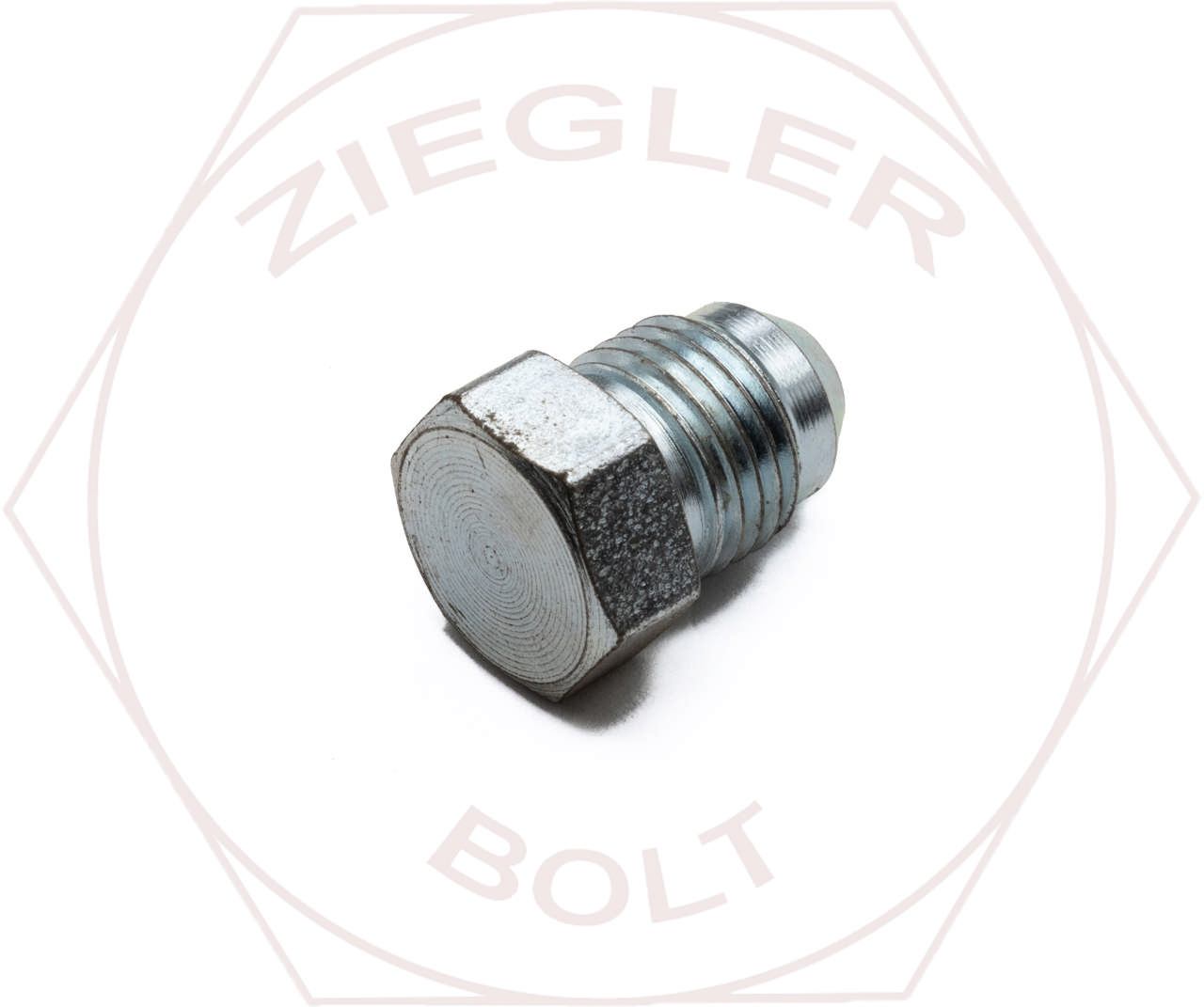5/16 STEEL 37° JIC FLARE PLUG