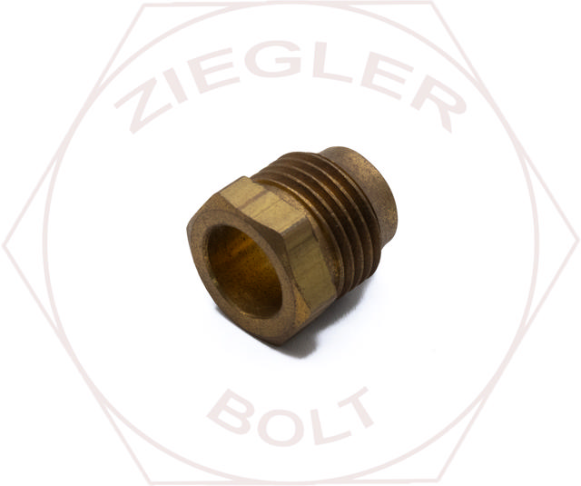 3/8 THREADED SLEEVE NUT BRASS