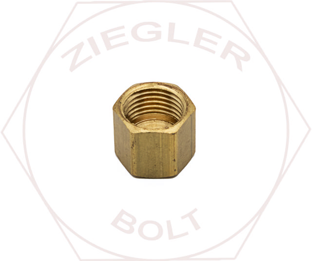 1/4 COMPRESSION NUT BRASS