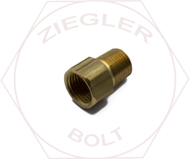 1/4T X 1/8P THREADED SLEEVE MALE CONNECTOR BRASS
