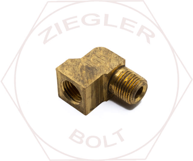 3/16T X 1/8P THREADED SLEEVE MALE ELBOWS BRASS