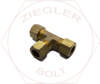 1/2T COMPRESSION UNION TEES BRASS