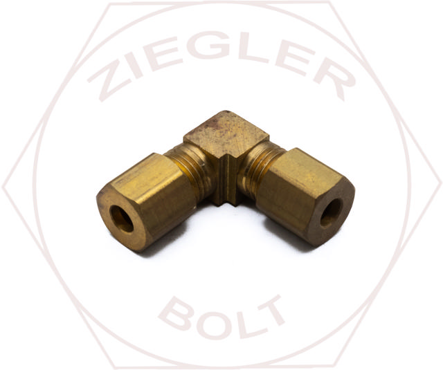 3/16T COMPRESSION UNION ELBOW BRASS