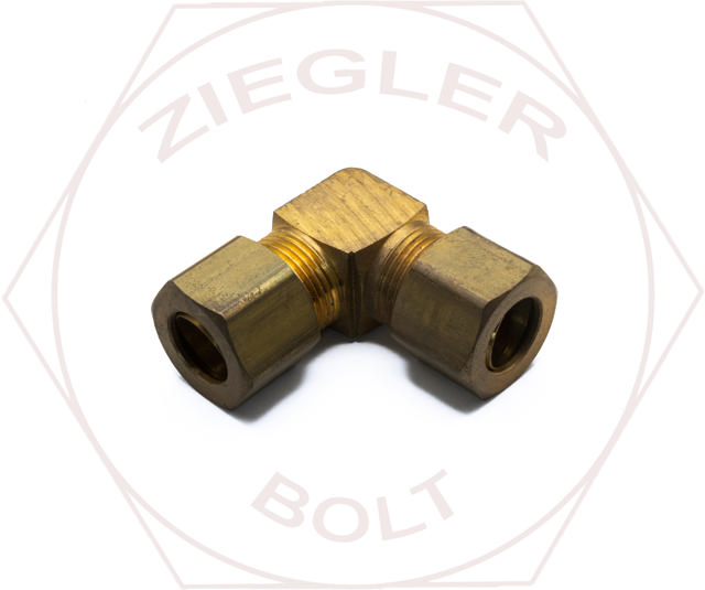 1/2T COMPRESSION UNION ELBOW BRASS