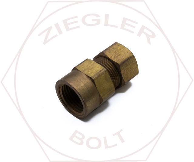 5/8 X 1/2 SELFALIGN FEMALE CONNECTOR BRASS