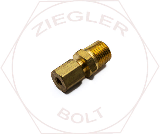 1/8 X 1/8 SELFALIGN MALE CONNECTOR BRASS