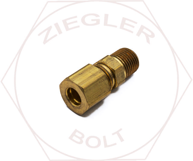 1/4 X 1/8 SELFALIGN MALE CONNECTOR BRASS