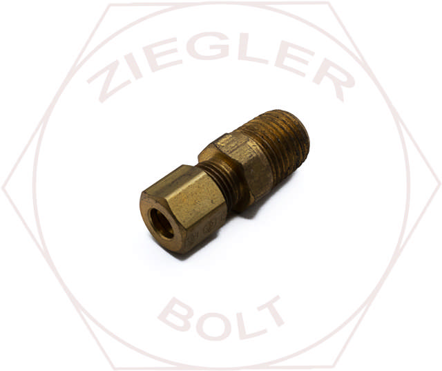 1/4 X 1/4 SELFALIGN MALE CONNECTOR BRASS