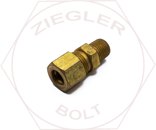 5/16 X 1/8 SELFALIGN MALE CONNECTOR BRASS