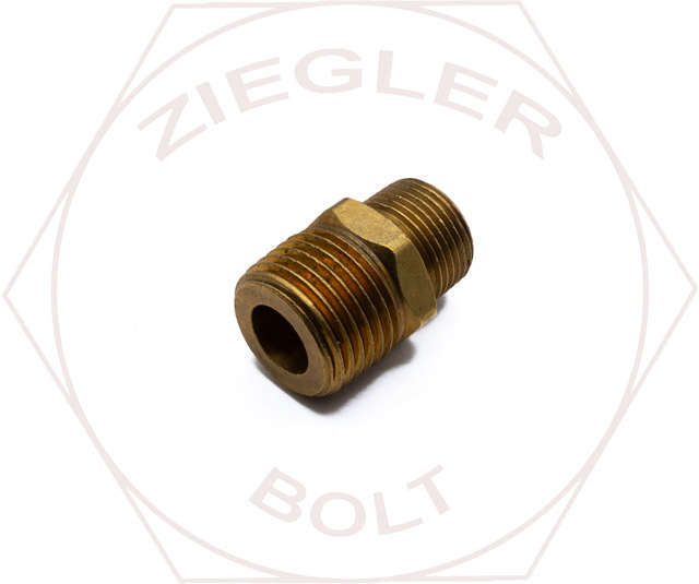 1/2T X 1/2P COMPRESSION MALE CONNECTOR BRASS