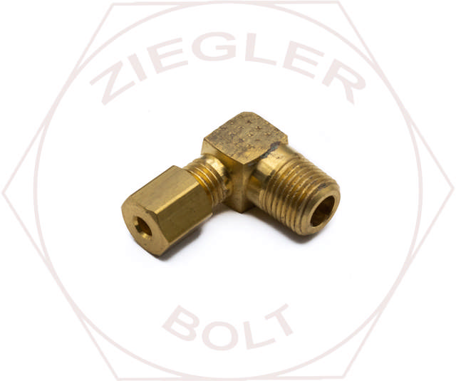 1/8T X 1/8P SELFALIGN MALE ELBOW BRASS