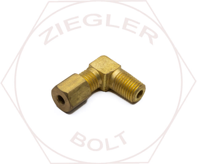 1/8T X 1/16P SELFALIGN MALE ELBOW BRASS